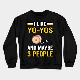 3 People YoYo Yo-Yo Crewneck Sweatshirt